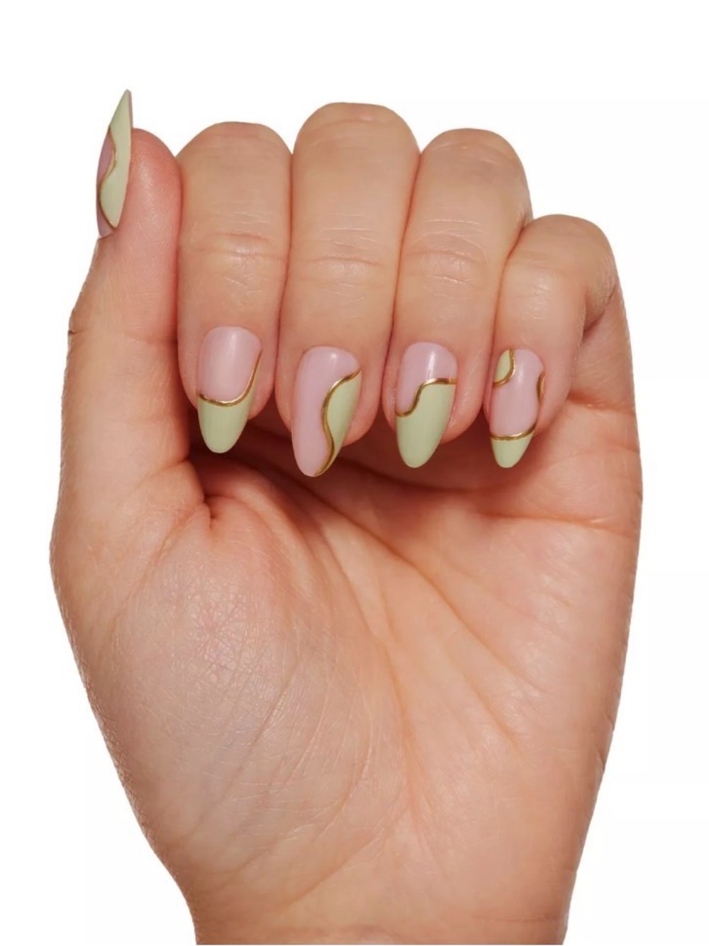 GLAMNETIC💅🏽Olive You Press On Nails - Picture 6 of 7